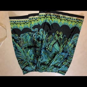 Richie Tailor paisley skirt